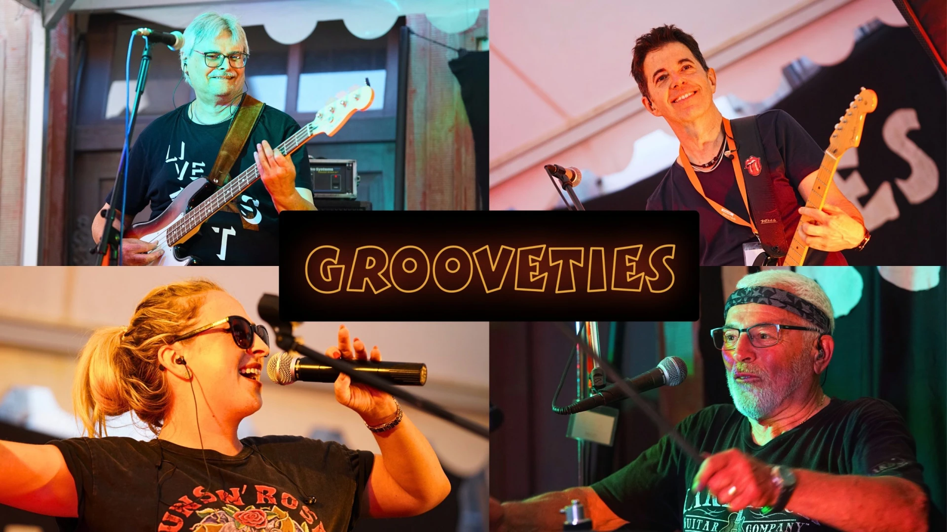 Die Mitglieder der Grooveties