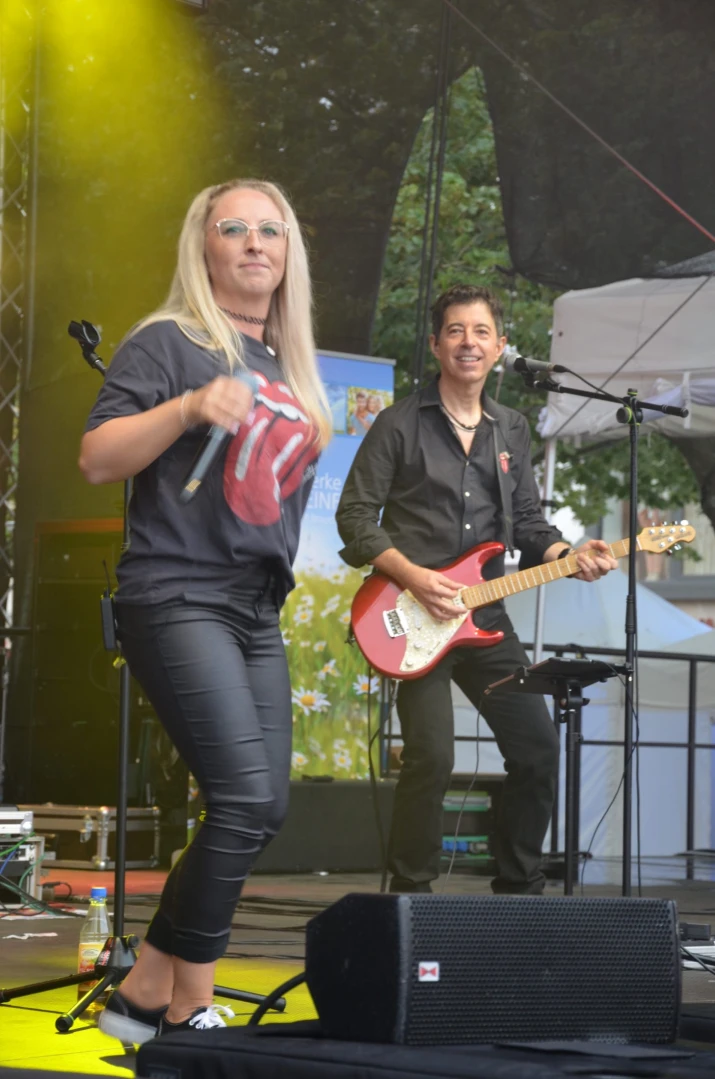 Bianka live auf der Bühne